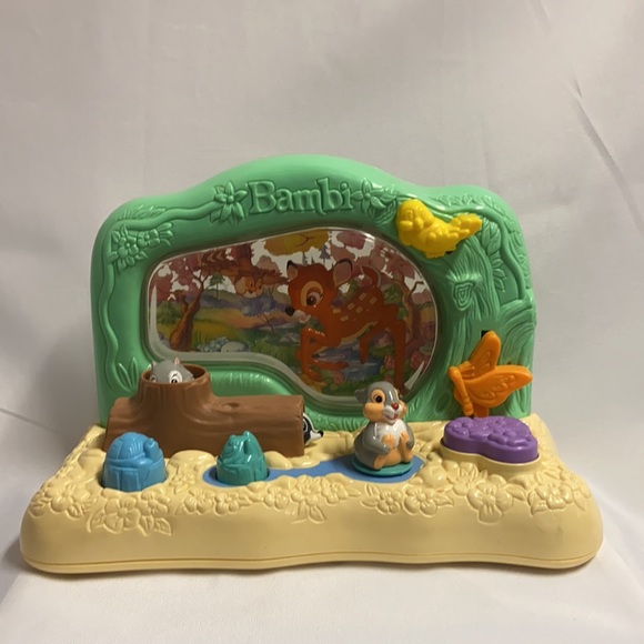 Disney Other - Disney Mattel Vintage Bambi Baby Busy Box Activity